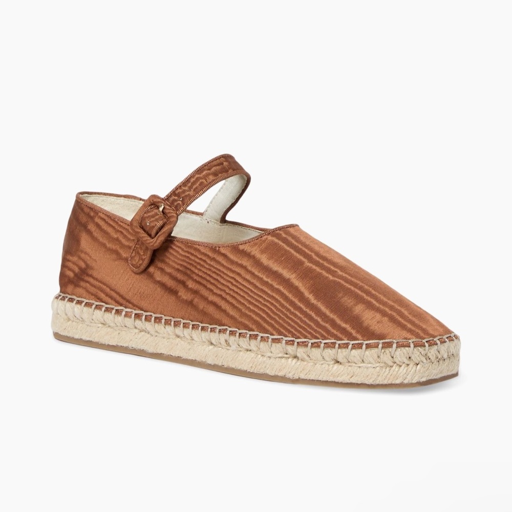 Women's Brown Espadrille Flats